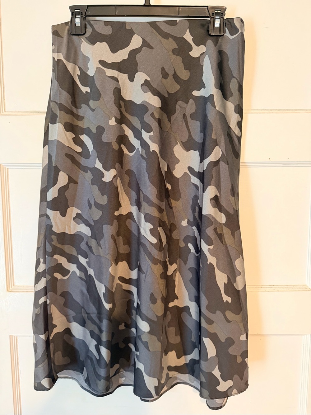 Women’s Camouflage A-Line Skirt - Gray